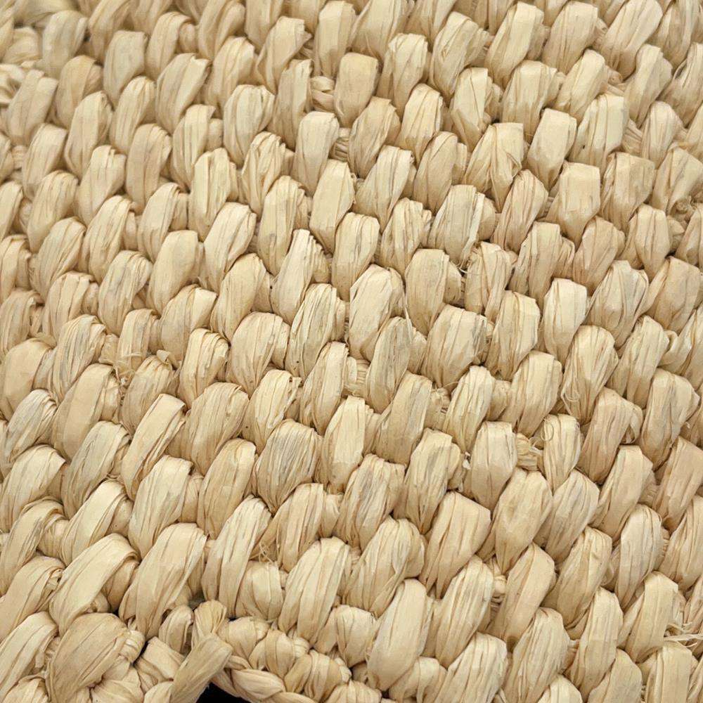 Loewe Font Tote Raffia Handbag Shoulder Bag Basket - Picture 8 of 12